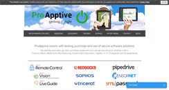 Desktop Screenshot of proapptive.com